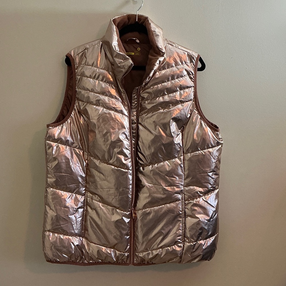 Xersion Brown Packable Vest